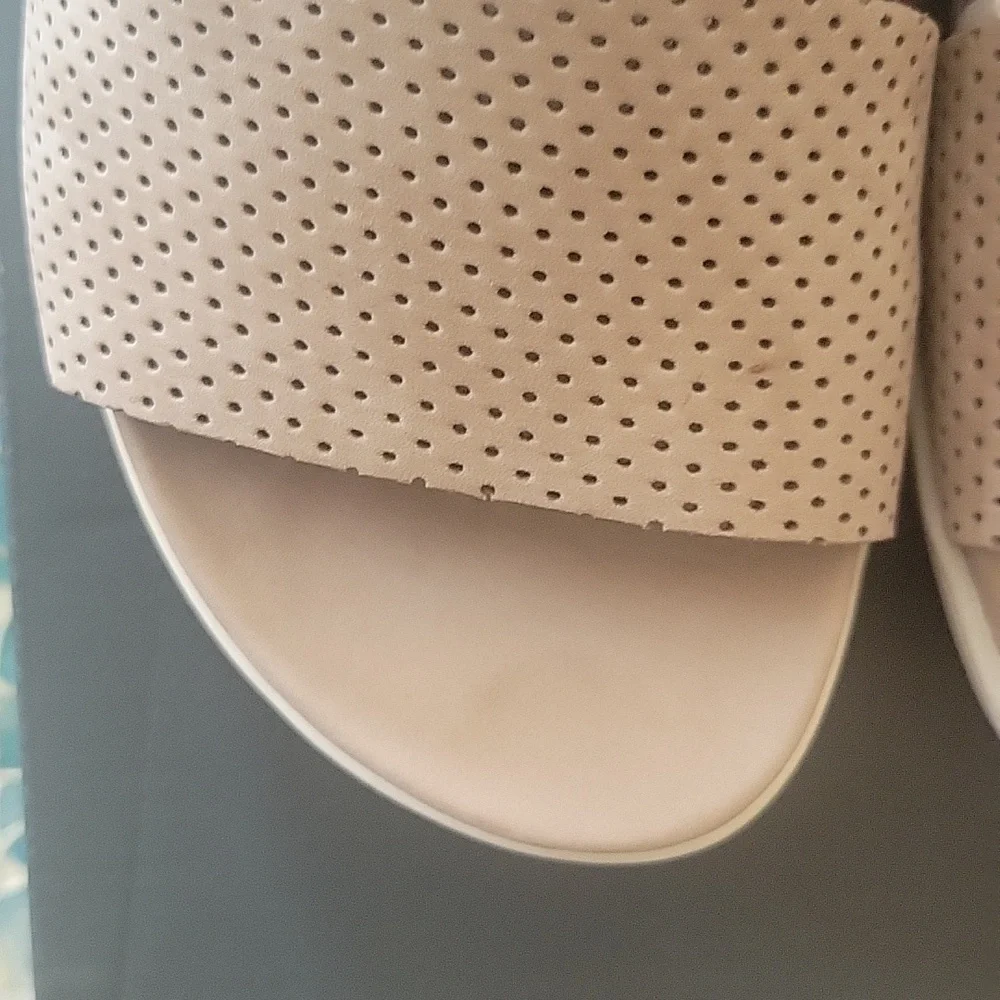 Eileen Fisher Voice Nubuck Sandal in Earth